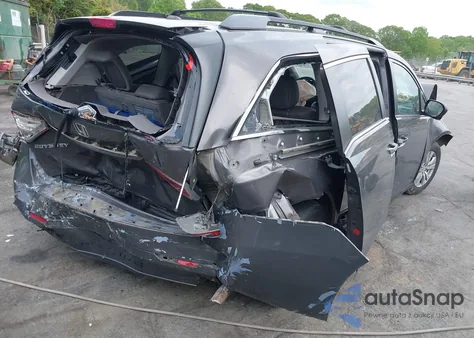 2014 Honda Odyssey Ex-L из США, поврежденный, VIN 5FNRL5H64EB043298